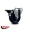 Service Caster 3.5'' Solid Poly Wheel Swivel Bolt Hole Caster with Posi Lock Brake SCC-BH20S3514-SPUS-PLB - alternate 2